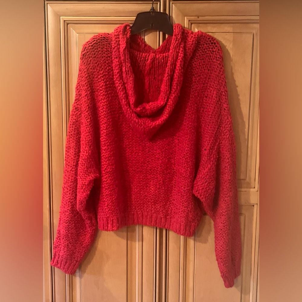 NWOT Anthropologie Pilcro Sailcloth Hooded Sweater - Picture 7 of 13
